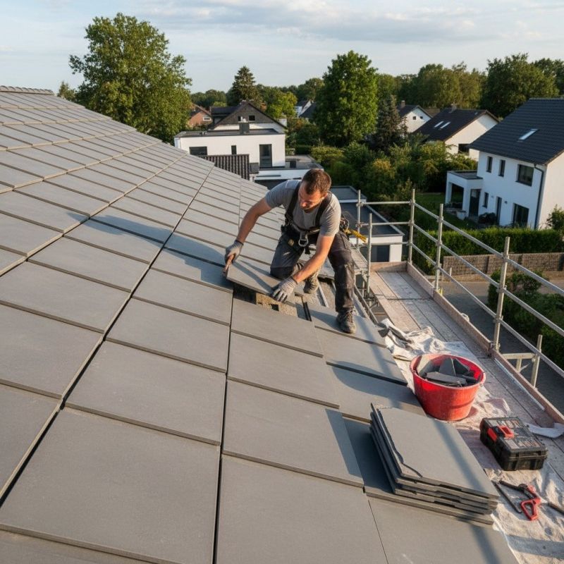 Spanish Tile Roof Repair in Sunbury, OH