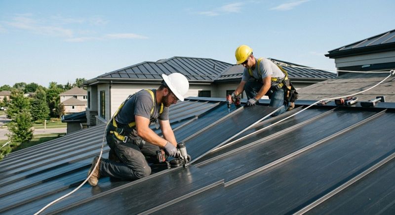 Steel Roof Installation in Sunbury, OH