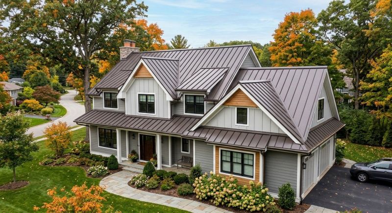 Steel Roof Replacement in Dublin, OH