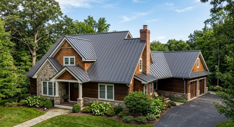 Steel Roof Replacement in Lewis Center, OH