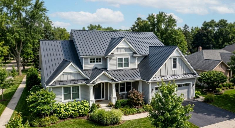 Steel Roof Replacement in Newark, OH
