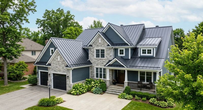 Steel Roof Replacement in Ostrander, OH