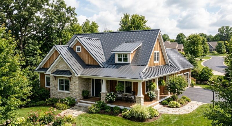 Steel Roof Replacement in Ostrander, OH