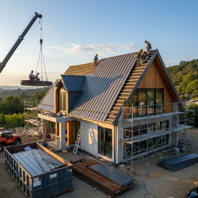 Steel Roof Replacement in Sparta, OH