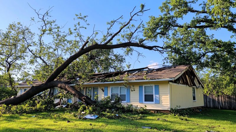 Storm Damage Roof Repair in Lewis Center, OH