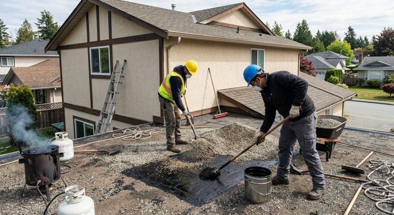 Tar And Gravel Roof Repair in Sparta, OH