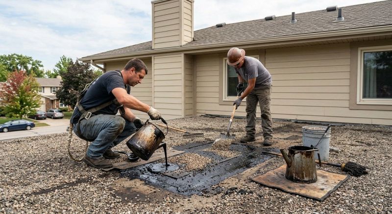 Tar And Gravel Roof Repair in Utica, OH