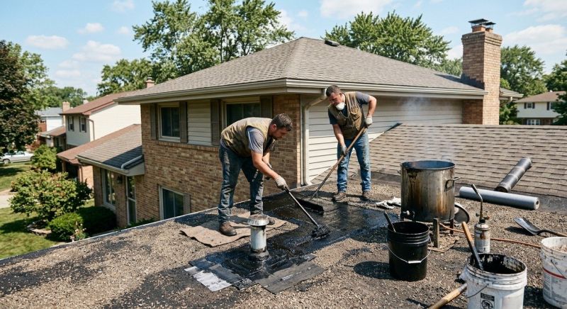 Tar Roof Repair in Delaware, OH