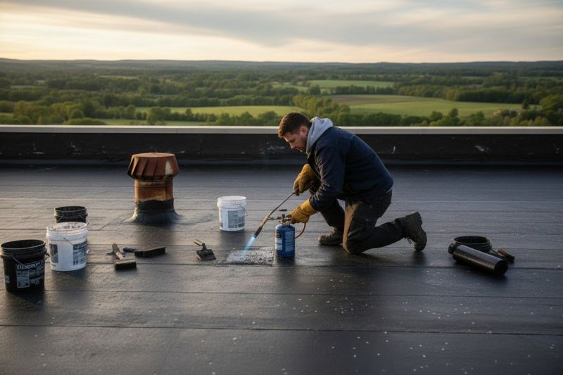 Tar Roof Repair in Dublin, OH