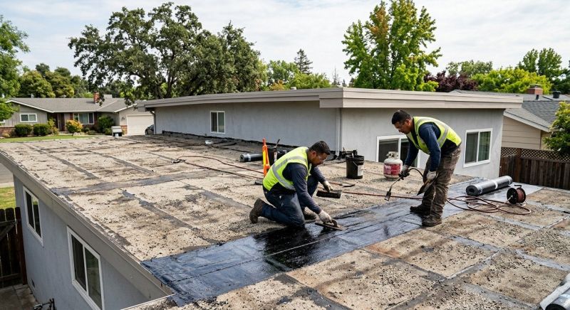 Tar Roof Repair in Fredericktown, OH