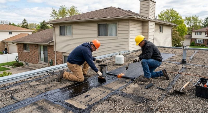 Tar Roof Repair in Licking County, OH