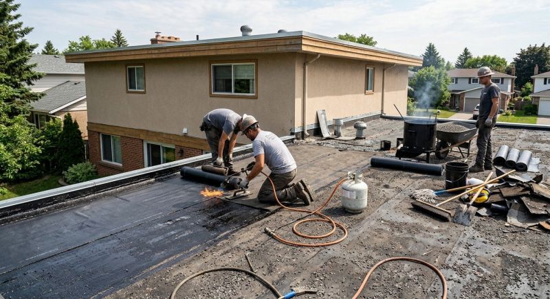 Tar Roof Repair in Morrow County, OH