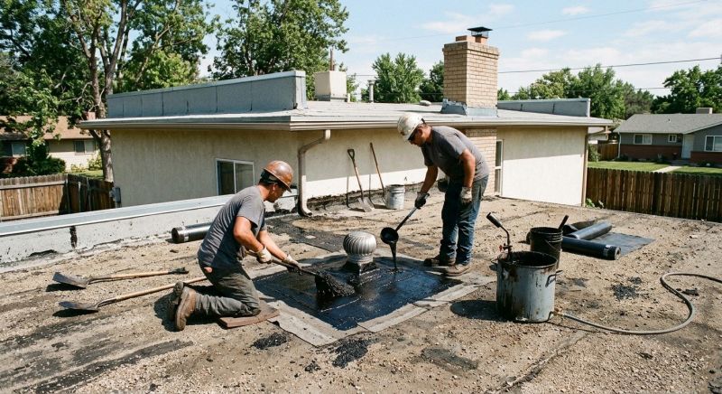 Tar Roof Repair in Utica, OH