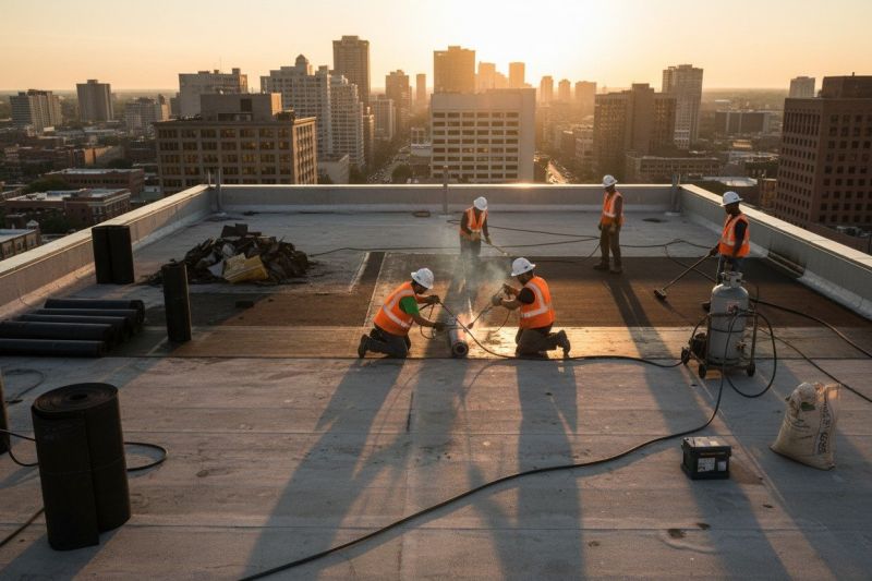 Tar Roof Replacement in Columbus, OH