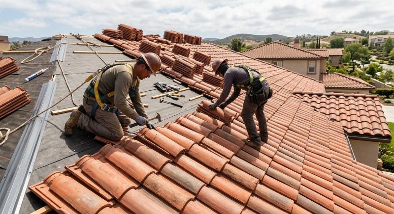 Tile Roof Installation in Sparta, OH