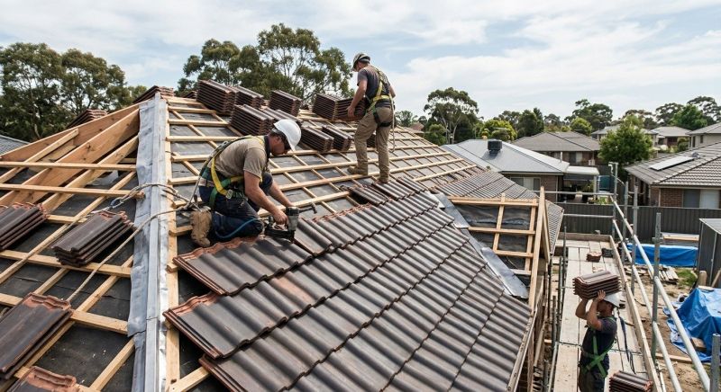Tile Roof Installation in Westerville, OH