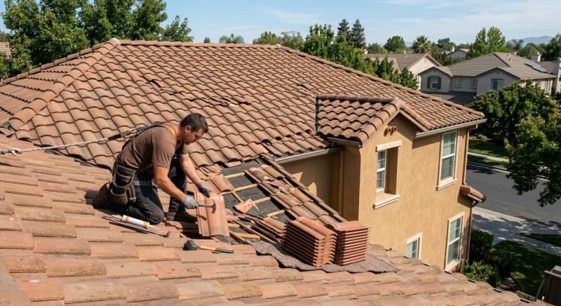 Tile Roof Repair in Dublin, OH