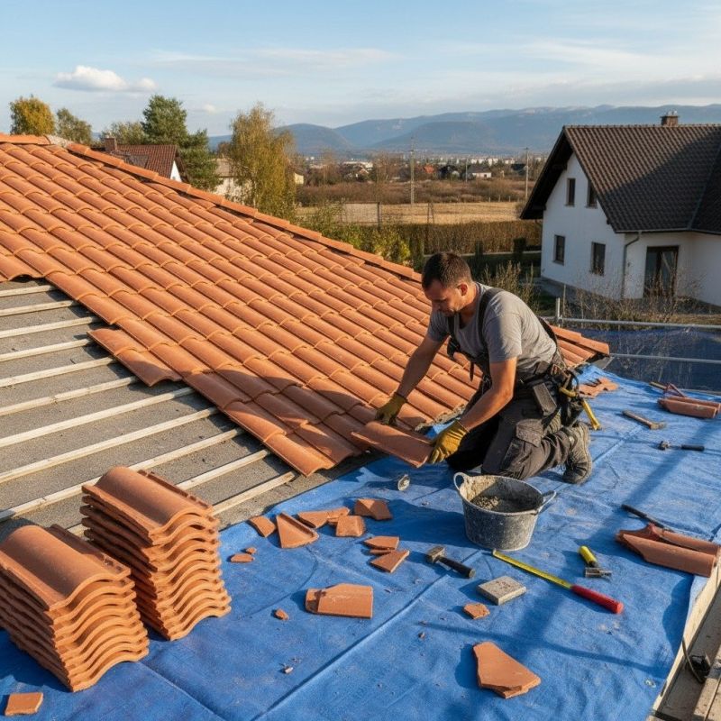 Tile Roof Repair in Granville, OH
