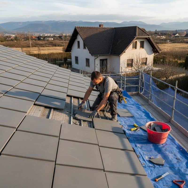 Tile Roof Repair in Lewis Center, OH