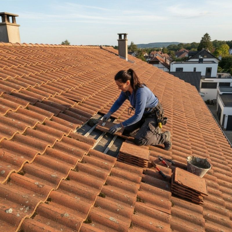 Tile Roof Repair in Lewis Center, OH