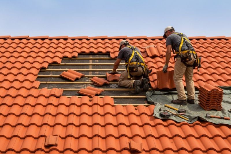 Tile Roof Repair in Newark, OH