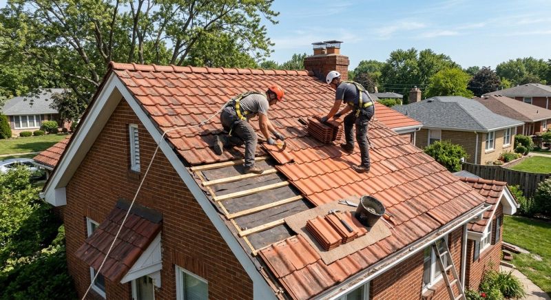 Tile Roof Repair in Sparta, OH