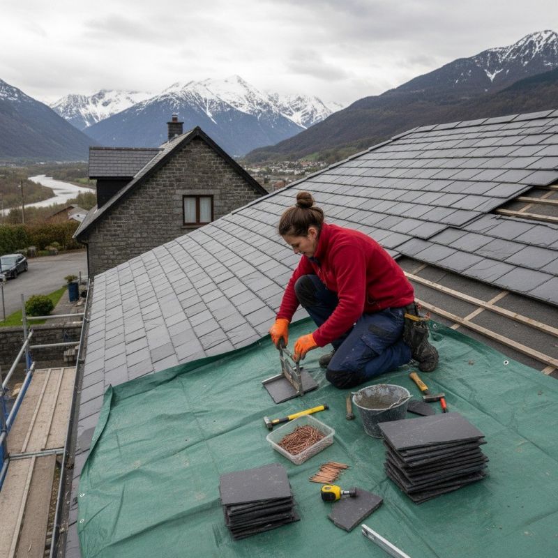 Tile Roof Repair in Waldo, OH