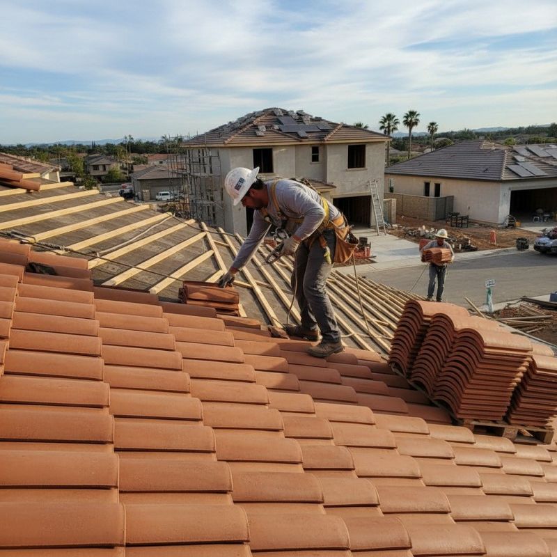 Tile Roof Replacement in Dublin, OH