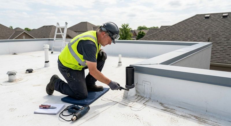 Tpo Roof Inspection in Sunbury, OH
