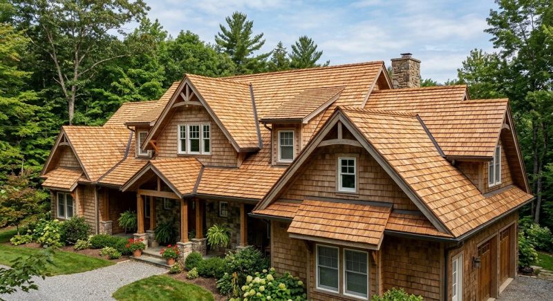 Wood Roofing Installation in Granville, OH