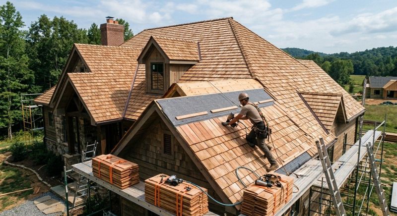 Wood Roofing Installation in Lewis Center, OH