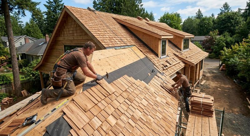 Wood Roofing Installation in Ostrander, OH