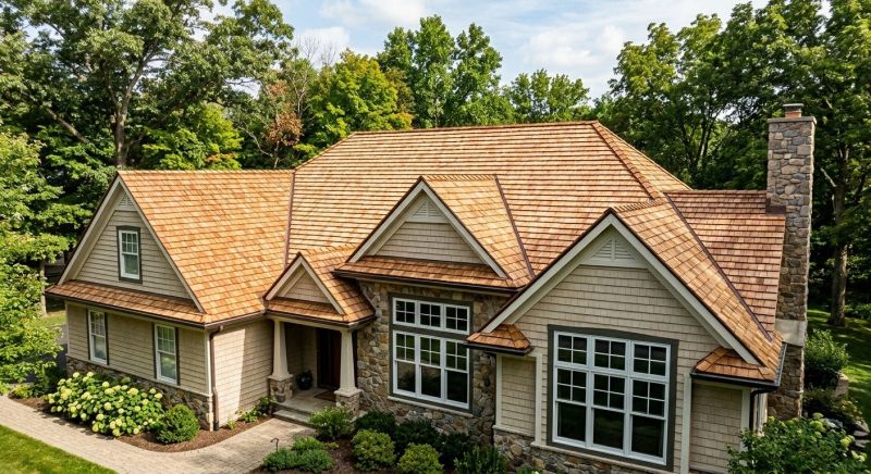 Wood Roofing Installation in Westerville, OH