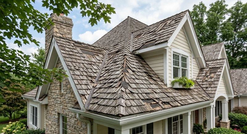 Wood Shake Roof Repair in Granville, OH