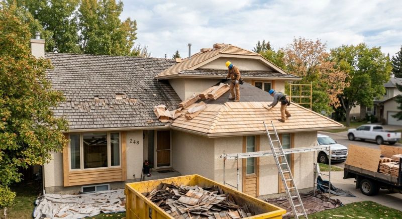 Wood Shake Roof Replacement in Fredericktown, OH