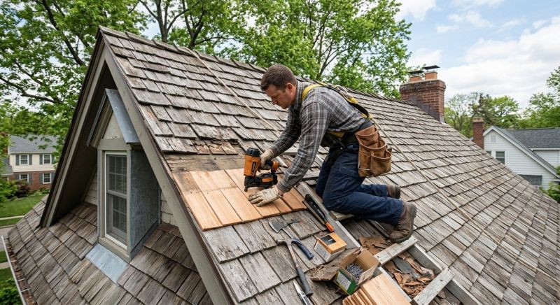 Wood Shingles Repair in Chesterville, OH