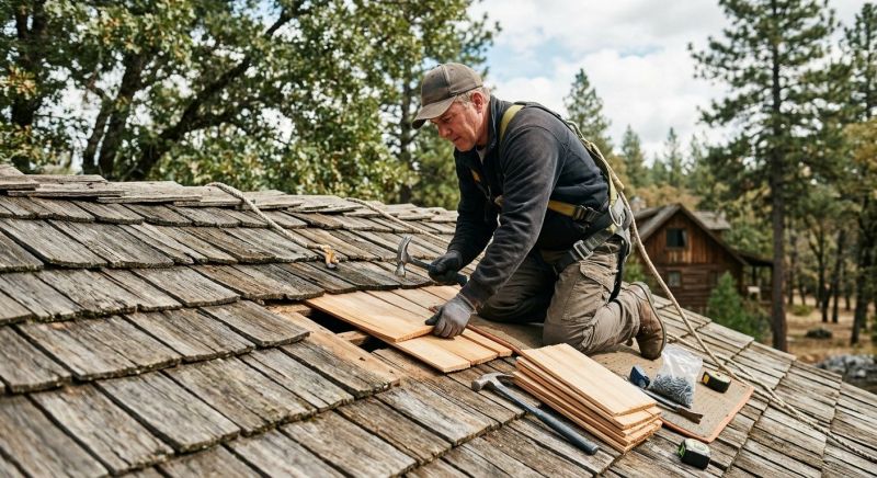 Wood Shingles Repair in Knox County, OH